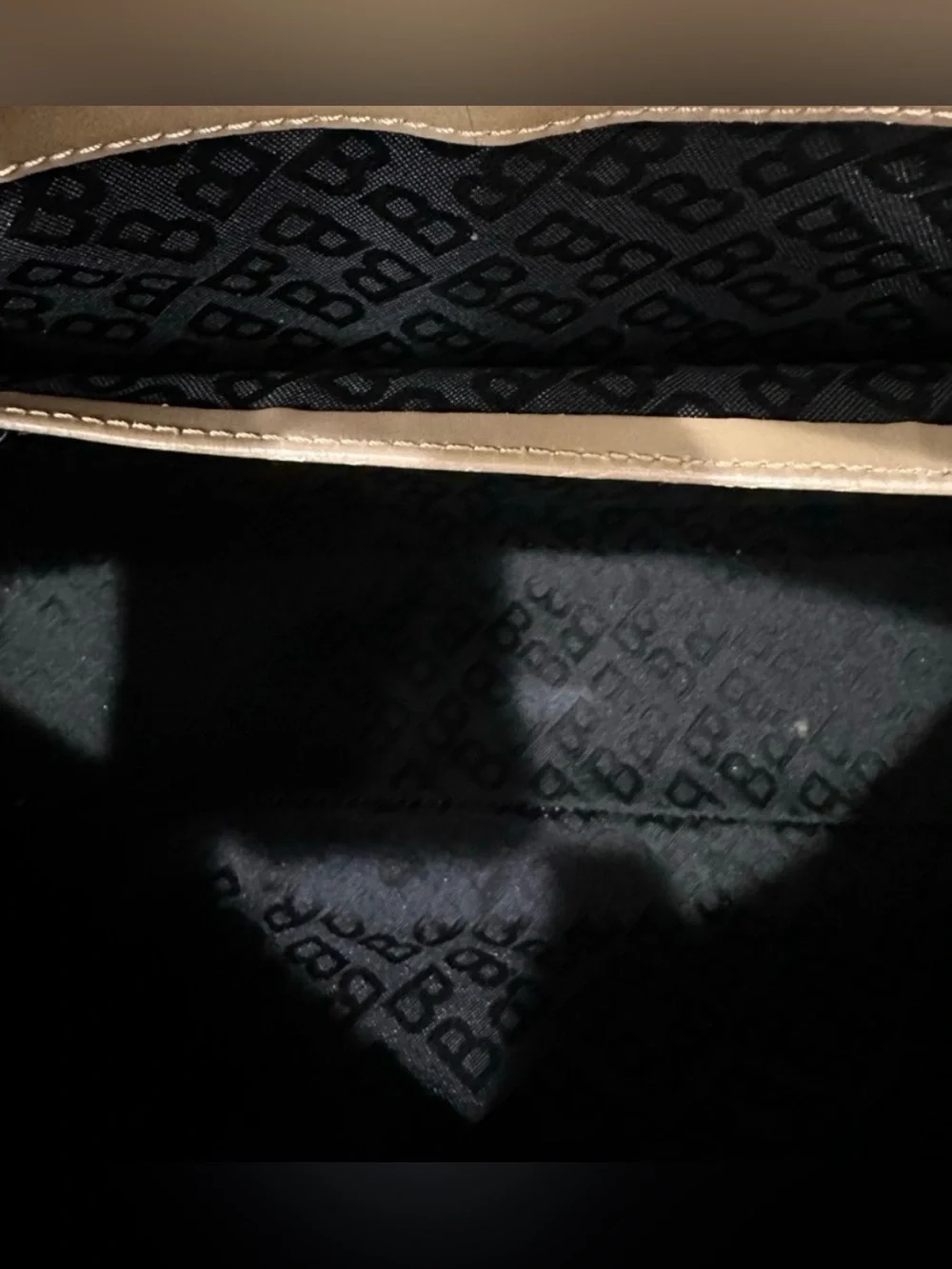 Vintage BALLY smooth, leather shoulder bag silver hardware - Picture 10 of 12